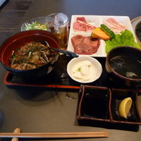 米澤牛DINING べこや - 焼肉三昧セット１３８０円