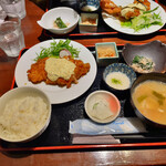 海鮮うまいもの酒場 魚すゞ - チキン南蛮定食