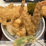 日本橋 天丼 金子半之助 - 天丼アップ