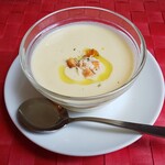 サン・クリストフォロ - とうもろこしの冷製スープ