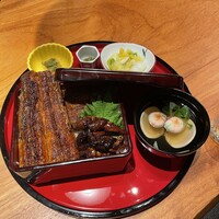 炭焼うな富士 名駅店 - 肝入り上うな重