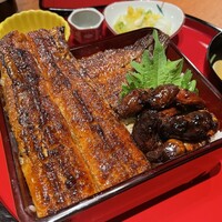炭焼うな富士 名駅店 - 肝入り上うな重