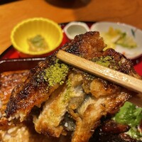 炭焼うな富士 名駅店 - 肝入り上うな重