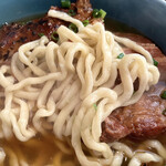 OKINAWA SOBA EIBUN - BUNBUNそば　生麵UP もっちり旨い！