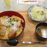 とんかつDE米乃屋 - 海老ヒレかつ丼　1280円