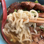 OKINAWA SOBA EIBUN - BUNBUNそばの生麵UP もっちり