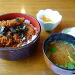 とんかつ ますみ - カツ重みそわん付