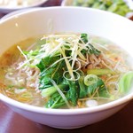 台湾小吃 花蓮 - 搾菜肉絲麺（ザーサイと豚肉のラーメン）