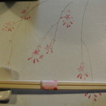 繭玉 - 卓上　枝垂桜