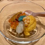 鮨処 池上 - 鮨屋の究極の卵かけ丼