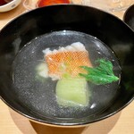 鮨処 池上 - アカハタのお椀