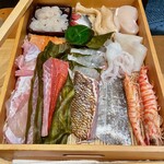 鮨処 池上 - 本日のネタ