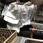 ビリヤニ大澤 - アルミホイルみたいなんに包まれてるお鍋