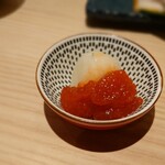 酒と料理　戸塚駅横研究所 - すじこ醤油漬け(¥500)