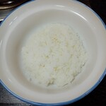 玉山支所前食堂 - ご飯（半分）