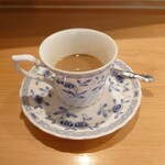 お料理ひろせ - お昼はコーヒー付き。