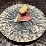 Test Kitchen by Izumi - 無花果とカイノミにお味噌のソース