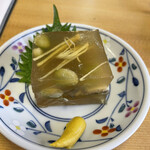 Shinagawa Uojuku - 鱧と枝豆の煮こごり