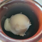 アル・ケッチァーノ  - ・梅酒のシャーベット