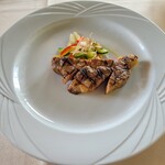 アル・ケッチァーノ  - ◆山伏豚のグリルとアルケッチャーノ風山形の「だし」