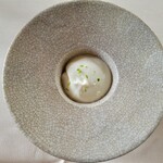 アル・ケッチァーノ  - ◆イワナの卵とホイップクリーム