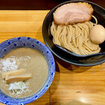 自家製麺 TANGO - 「つけ麺並盛(900円)+味玉(100円)」です