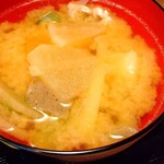 茶寮 ふ川 - 豚汁