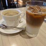 ミルフィーユ - ブレンドコーヒー アイスカフェラテ