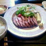 熟成ホエー豚塩焼き