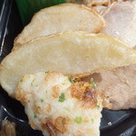 おそうざい　やかん屋 - ポテトフライと竹輪の磯辺揚げ