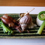 料理屋くおん - ☆八寸なスタイルの前菜です☆