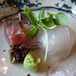 料理屋くおん - ☆お造りは…天然の鮃＆ハマチ☆