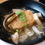 料理屋くおん - ☆胡麻豆腐の揚げ出し餡かけは湯葉ちゃんも一緒に☆