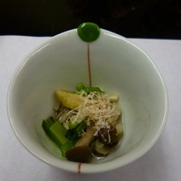 観山荘別館 - 小菜　小松菜とうす揚煮びたし