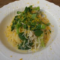 プリンチピオ - 菜の花としらすとからすみのパスタ