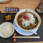 Menya Ichi - スタミナ地雷麺+ライス小
