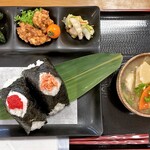 おにぎり茶屋 ちかちゃん - おにぎりプレート