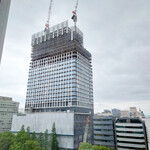Maruha Shokudou - 建て替え中の「中日ビル」
