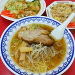 中華料理　香蘭飯店 - 柳麺(ラーメン)460円
