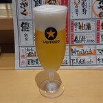 Miyagino Sakana To Akazu No Osushi Sakanaga Sakana - 一杯目の生ビール