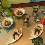 うかい竹亭 - 季節の盛合せ