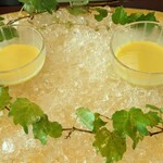 うかい竹亭 - 玉蜀黍のすり流し