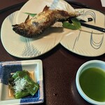 うかい竹亭 - 鮎の塩焼き