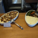 グルメ&ギャラリー タル - ハンバーグドリア、グリル野菜&いもピューレ