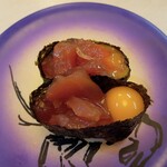 回転寿司すノ家 - マグロユッケ