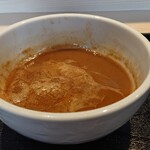 長男、もんたいちお - スープ。猫舌仕様。