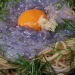 塩そば専門店 桑ばら - 生シラスの冷やし混ぜそば