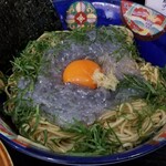 塩そば専門店 桑ばら - 生シラスの冷やし混ぜそば