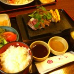 レストラン 大公 - 石焼ステーキ定食