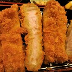 豚カツと和食 のぶたけ - ローストンカツ